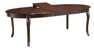 Роял-Классический раскладной обеденный стол из массива гевеи.