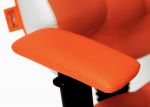 Подростковое кресло Trio orange and white