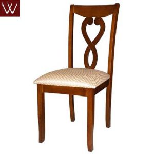 Issabella-классический обеденный стул с каркасом из массива гевеи.